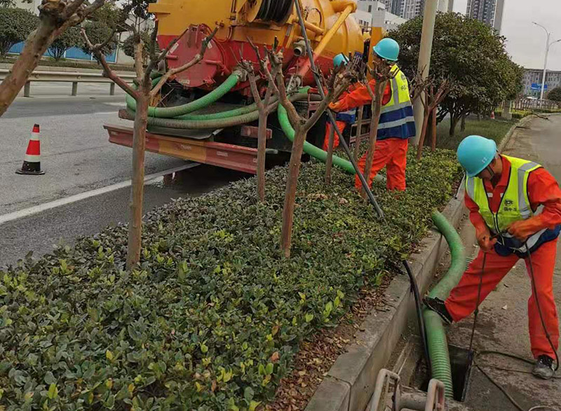 靖州市政管道清淤